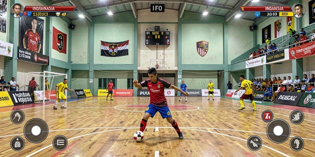 Tangkapan layar memperlihatkan aksi seru dalam pertempuran.