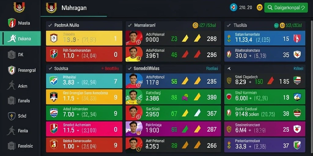 Tampilan awal permainan EXOTOTO yang menarik.