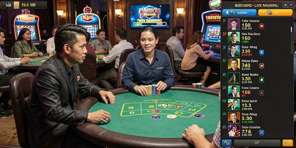 Tampilan antarmuka GUS77 yang menarik.