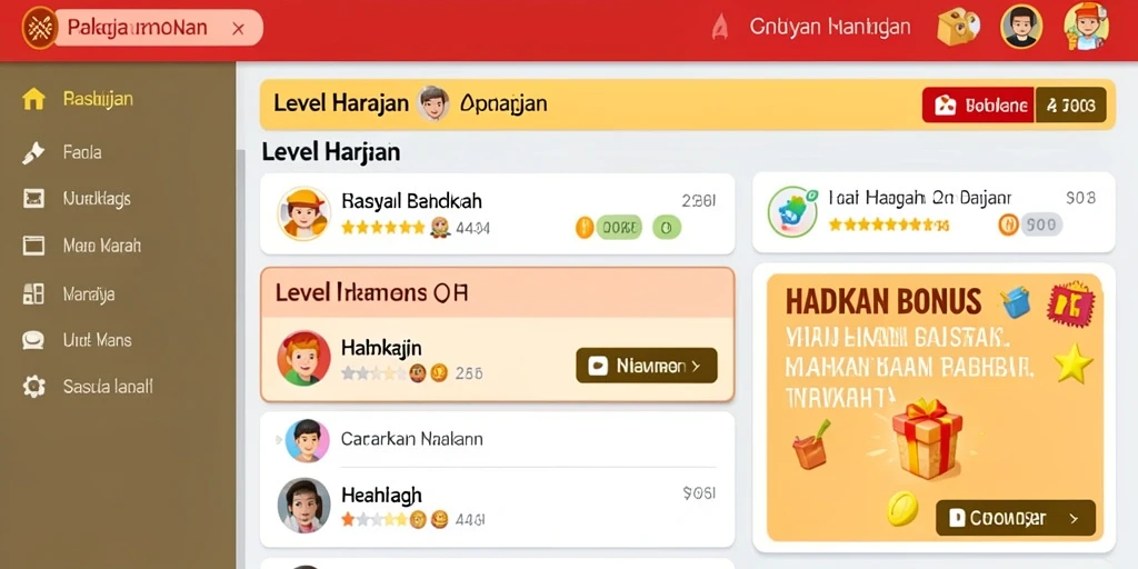 Tampilan grafis yang memukau dan penuh warna.