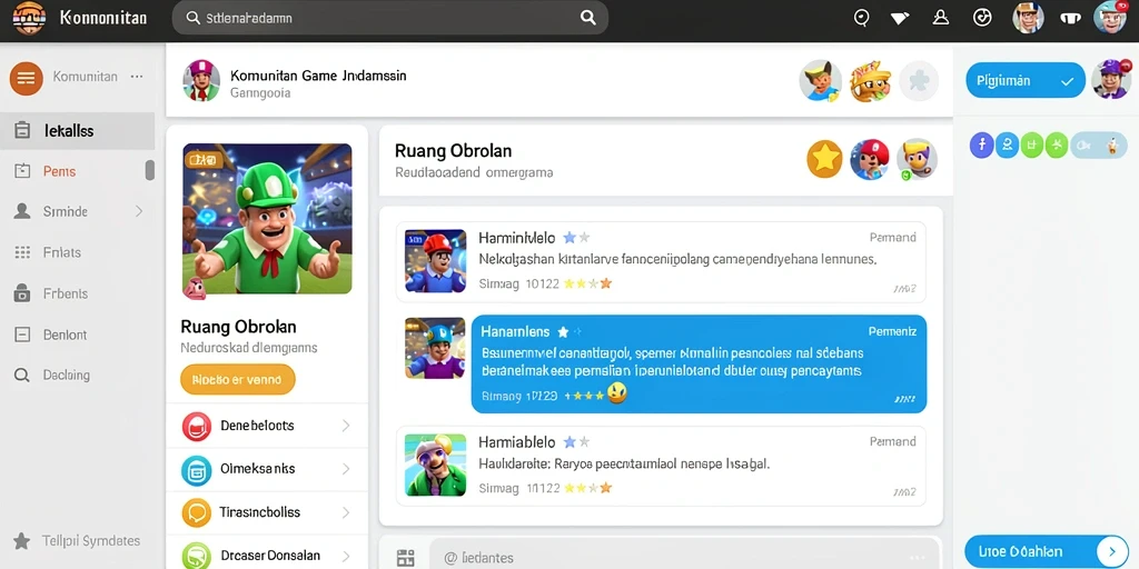 Antarmuka pengguna yang menarik dan mudah digunakan.