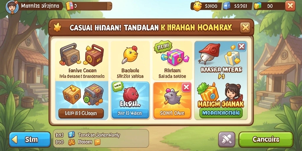 Tampilan antarmuka yang menarik dan intuitif.