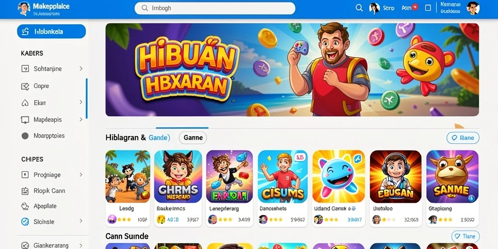 Tampilan antarmuka yang menarik dan user-friendly.