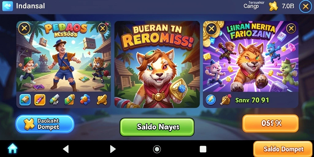 Screenshot aplikasi menampilkan antarmuka yang cerah dan ramah pengguna.