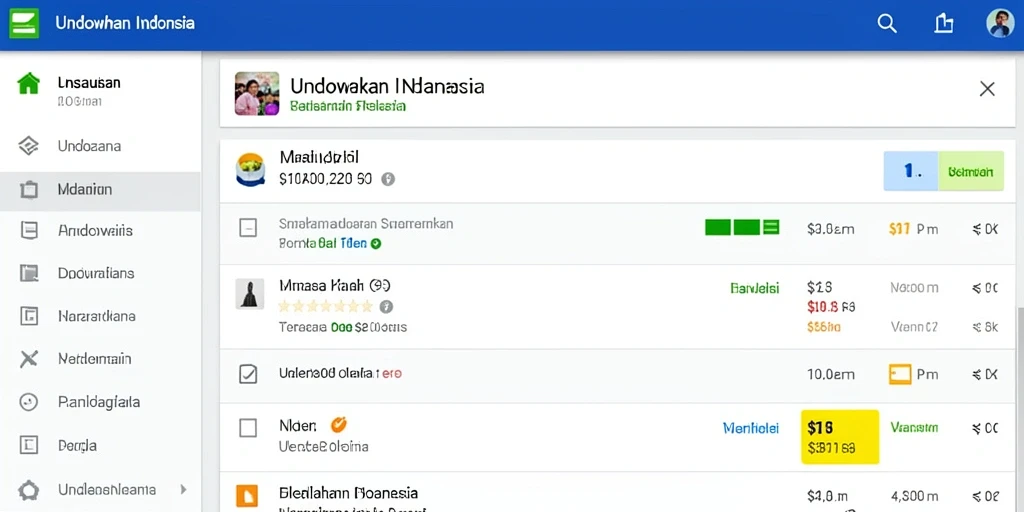 Tampilan antarmuka yang menarik dan user-friendly.
