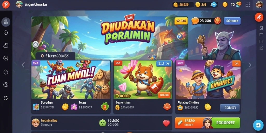 Tampilan antarmuka yang menarik dan mudah digunakan.