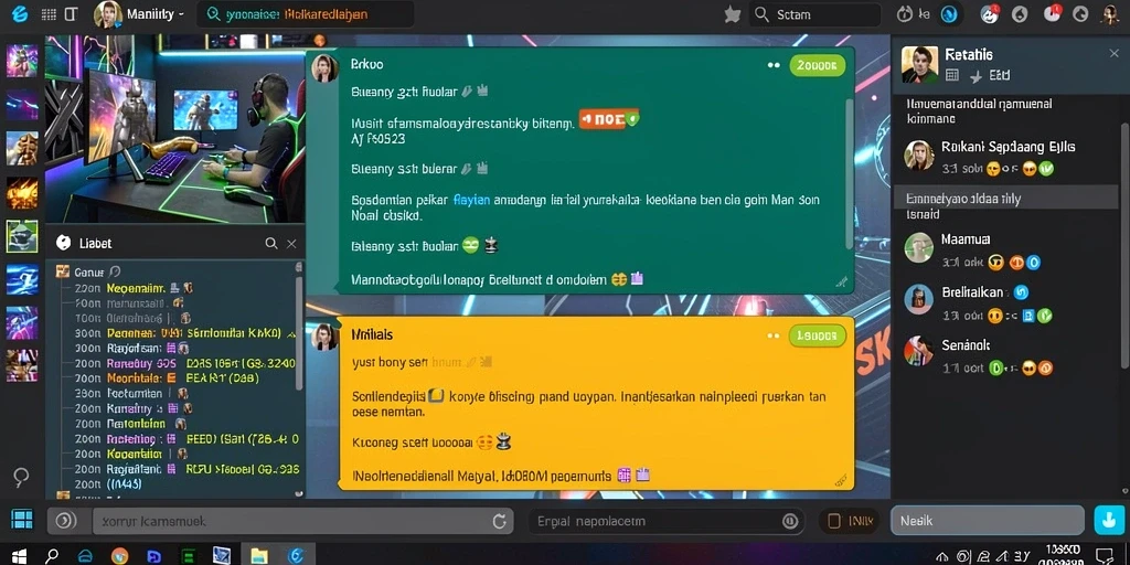 Tangkapan layar menampilkan antarmuka permainan yang menarik.