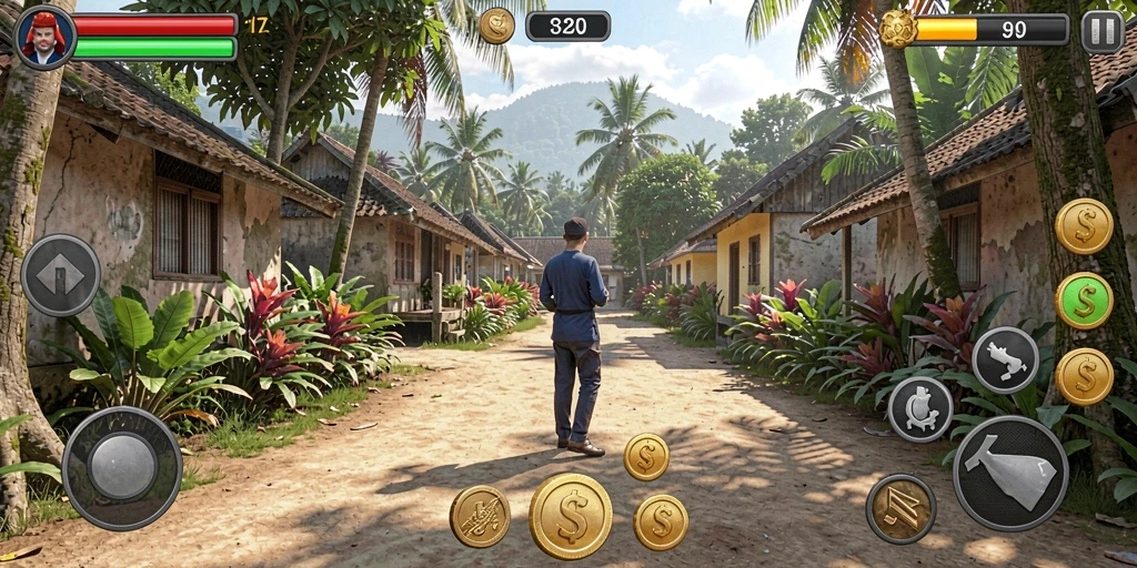 Tampilan menarik dari antarmuka pengguna TYA777.