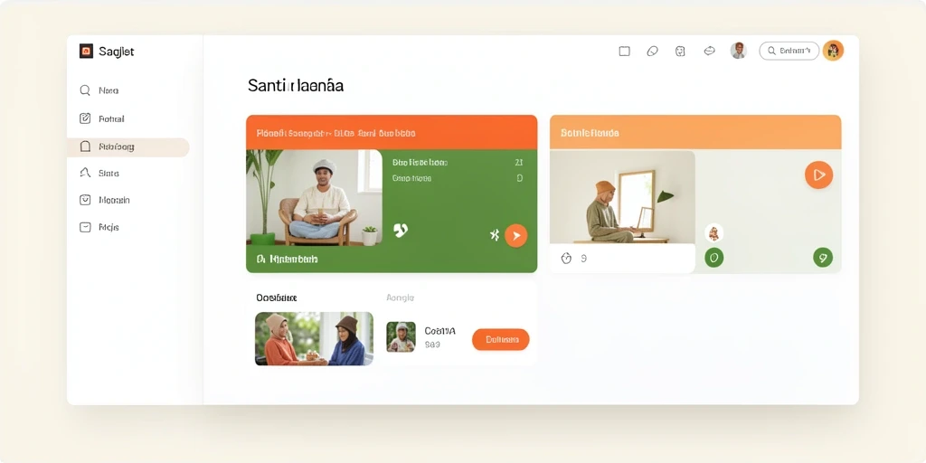 Screenshot menunjukkan tampilan antarmuka yang menarik dan mudah dipahami.