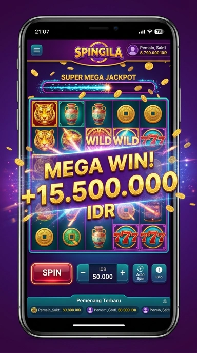 Galeri pratinjau visual spingila build APK resmi terbaru